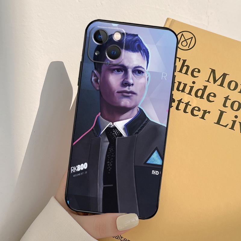 Чехол для телефона Detroit Become Human Для iPhone 16 15 14 Pro Max Plus 11 12 13 Pro Max XS 6 12 13 Mini Чехол-оболочка