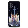 Чехол для телефона Sword Art Online SAO Кирито для Samsung S25, S24, S21, S22, S23, S30, Ultra, S20, Plus, Fe, Lite, Note, 10, 9, 5G Черный