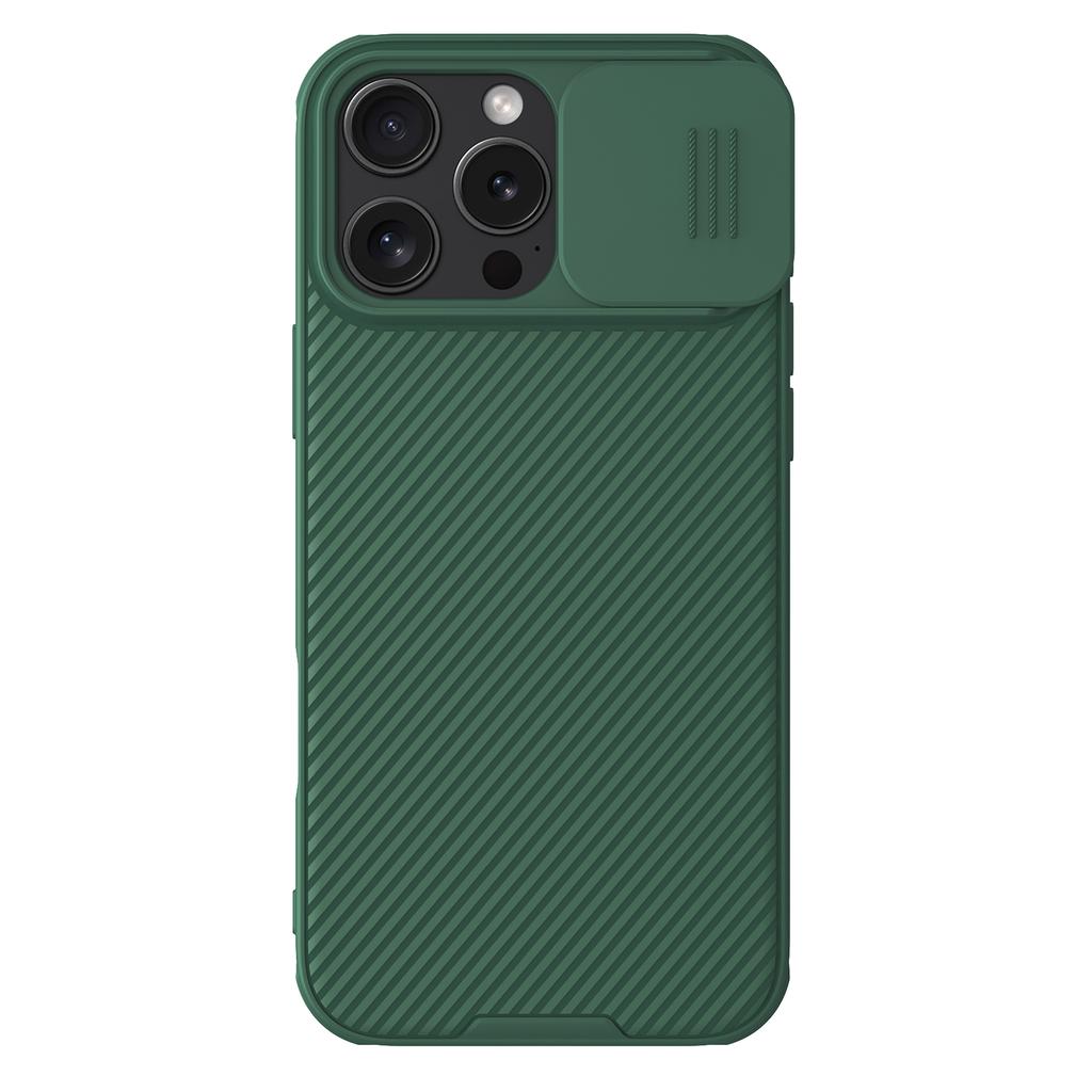 NILLKIN Camshield Pro Series for iPhone 16 Pro Max Case PC+TPU Slide Camera Lid Phone Cover