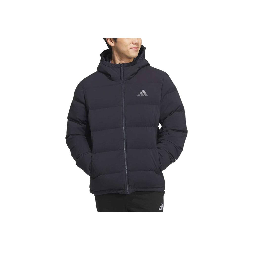 adidas Helionic Пуховик с капюшоном, мягкий на ощупь, удобный, мужской, куртка KF4399