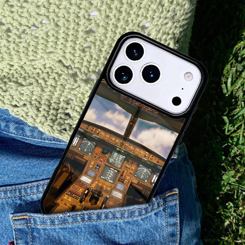 Чехол для телефона 'Travel Pilot' для iPhone 17 AIR 16 Pro Max 15 14 Pro 11 12 13 Ударопрочный силиконовый чехол