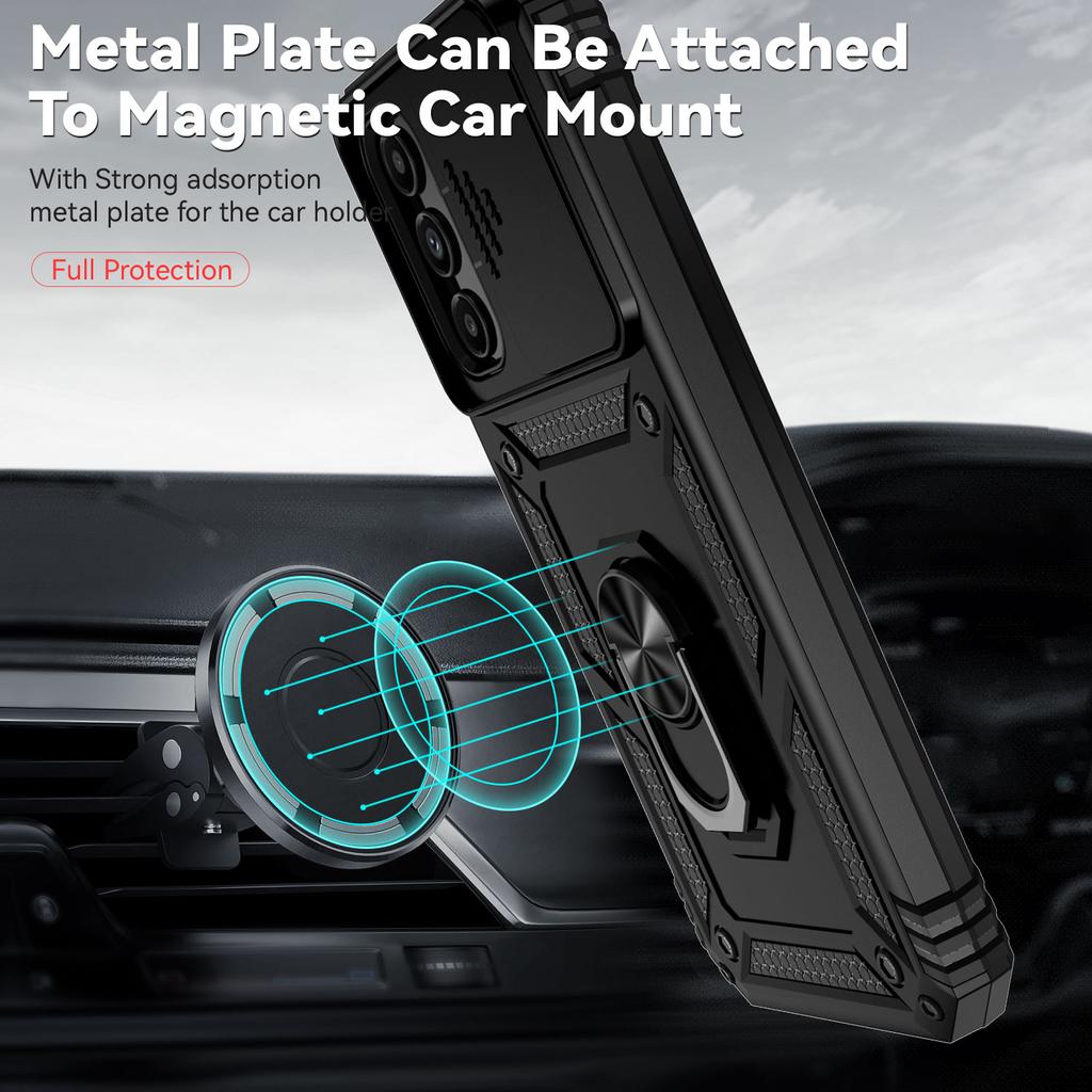 Для Samsung Galaxy A14 a14 5G чехол Броня противоударный автомобильный чехол-подставка для телефона Samsung A 14 14A 5G слайд-камера защитная задняя крышка