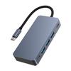 7-в-1 TYPE-C+USB3.0*3+HDMI*2+PD100W+USB-C Хаб-адаптер-док станция с интерфейсами данных