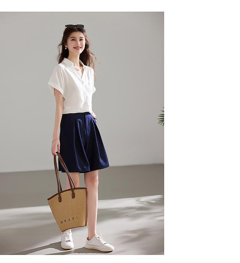 High Fashion Summer Style Comfortable and Breathable Imitation Denim Short Pants for Women
