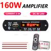 2x80W Bluetooth 5.0 Amplifier Kit with Black Case & Remote DC 8-24V for Car Home FiiO, Valeton GP-200, Ampero II, Powerful Audio