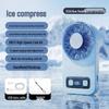 High-Speed USB Portable Handheld Fan with 120-Speed Digital Display - Ideal for Outdoor, Household, and Desktop Use