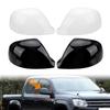 Накладка на боковое зеркало заднего вида Для VW T5 T6 Transporter Amarok 2010- 7E1857527G 7E1857528G Глянцевый черный / Белый Колпачок зеркала
