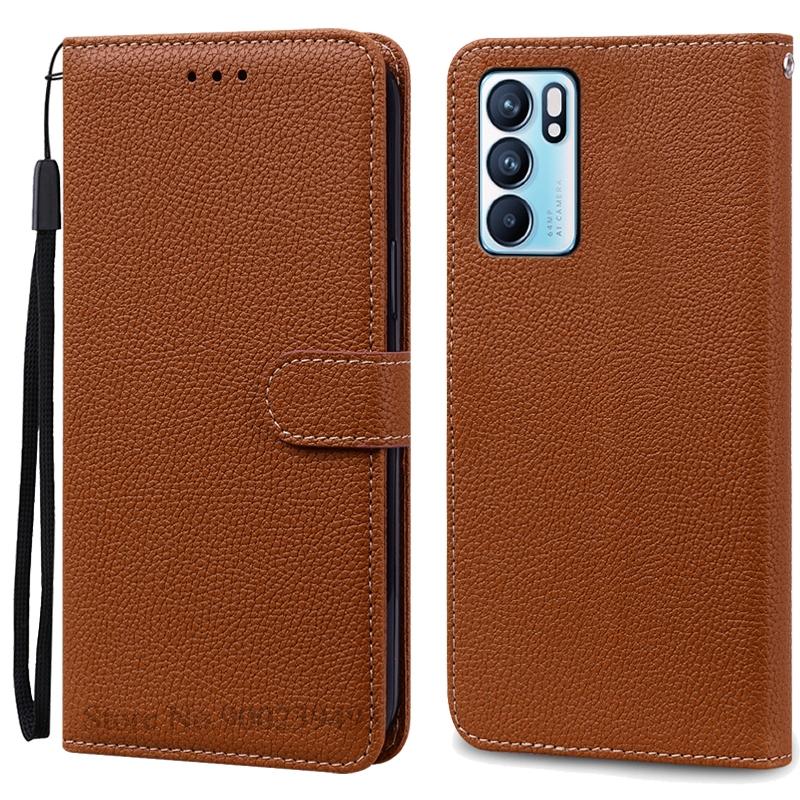 Для OPPO Reno 6 чехол-кошелек кожаный флип-чехол для OPPO Reno 6 5G чехол OPPO Reno 6 Pro 5G чехол для телефона Reno6 Pro Plus Coque Fundas