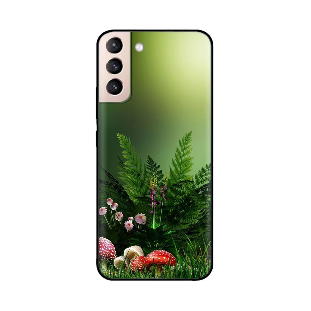Силиконовый чехол для Samsung Galaxy S21FE Чехол S21 Ultra 5G Мягкий ТПУ чехол для телефона S21 FE Fundas Для Samsung S21 Plus s21+ S 21 Обложка