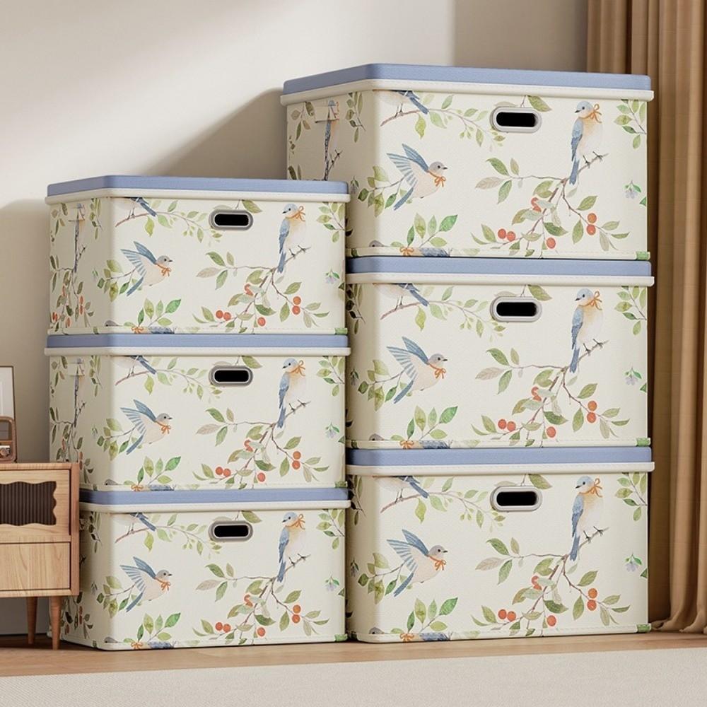 Folding Clothes Quilts Storage Box Oxford Fabric Sundries Organizer Car Storage Container Toys