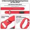 Silicone Replacement Watch Strap Solid Watch Band Gifts Fitness Tracker Band for Google Fitbit Air