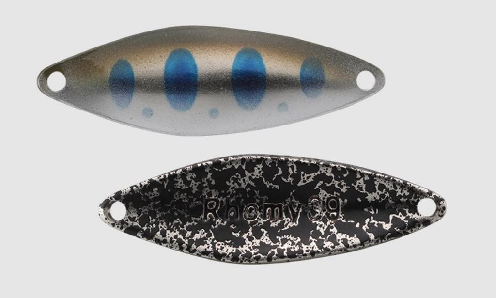 Jackall Timon Rhomy Trout Spoon 2.4 grams 214 Olive Yamame UV (6153)