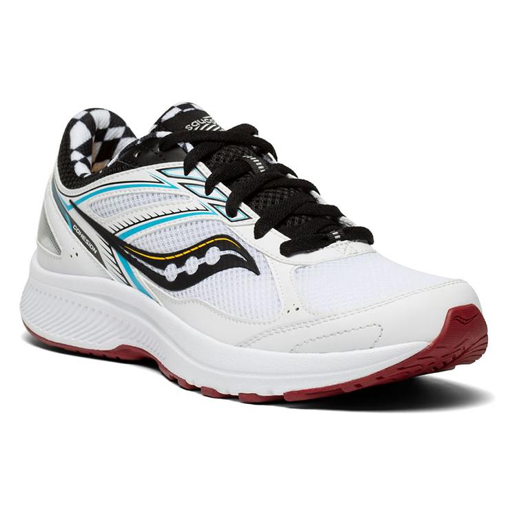 SAUCONY Cohesion 14 Удобные Круглый Носок Нескользящие, Износостойкие, Дышащие Низкие Беговые Кроссовки Мужские S20628-40(M)