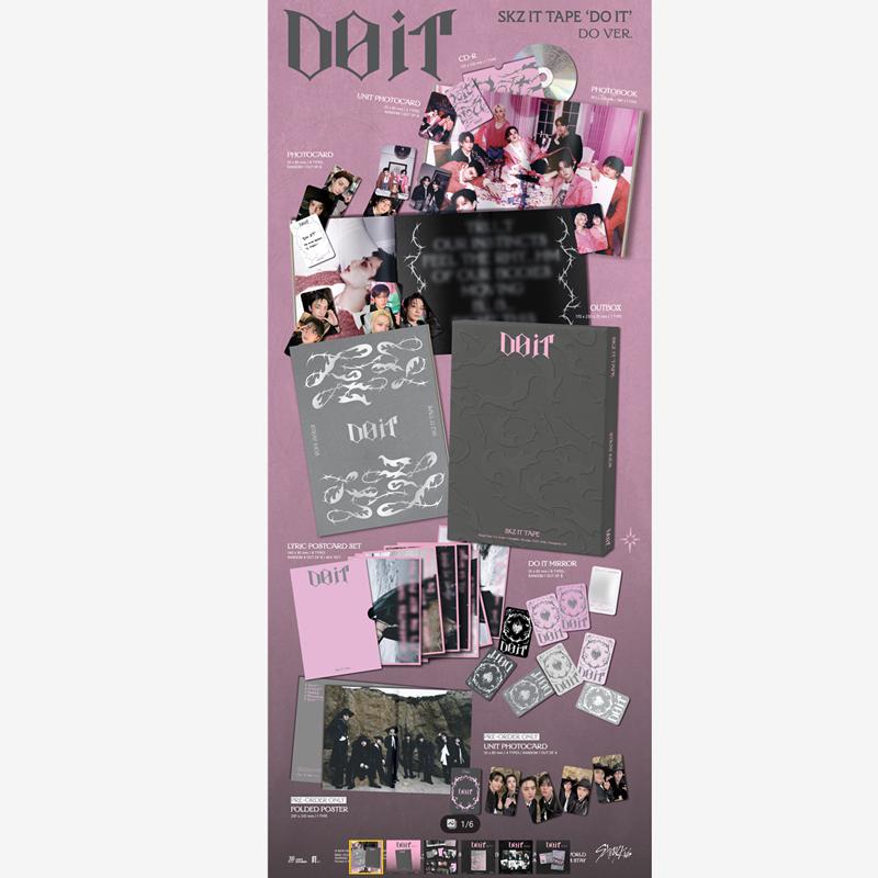 [Предзаказ]Stray Kids-SKZ IT TAPE[DO IT] DO VER.(Ограниченный выпуск)(Онлайн-преимущество)