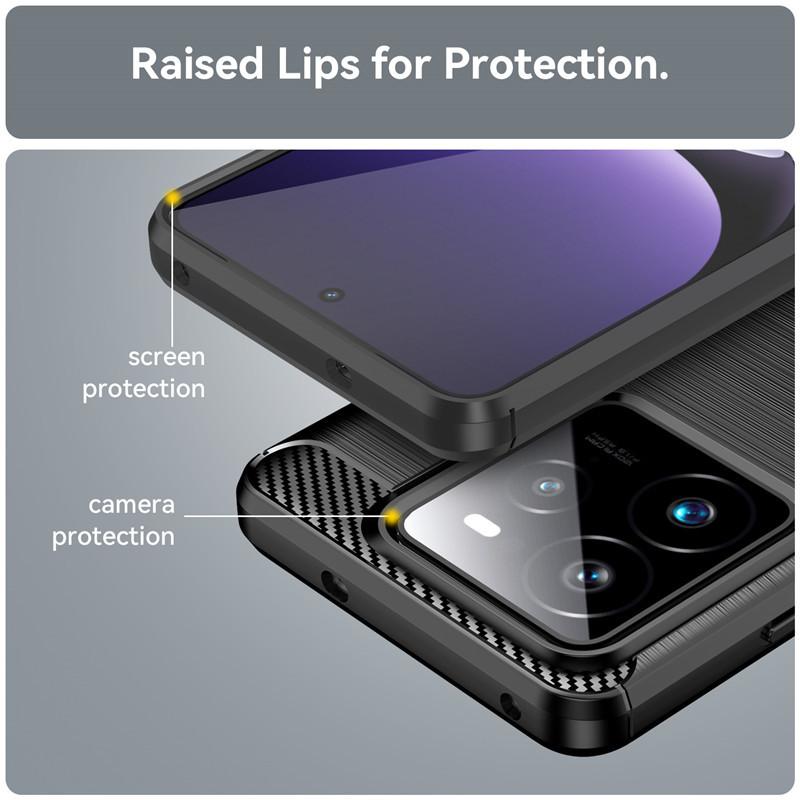 For Realme GT 7 Pro Case Realme GT7 Pro 6T 6 5 3 7T Cover Carbon Fiber Shockproof Silicone Bumper For Realme GT Neo 6T 6 5