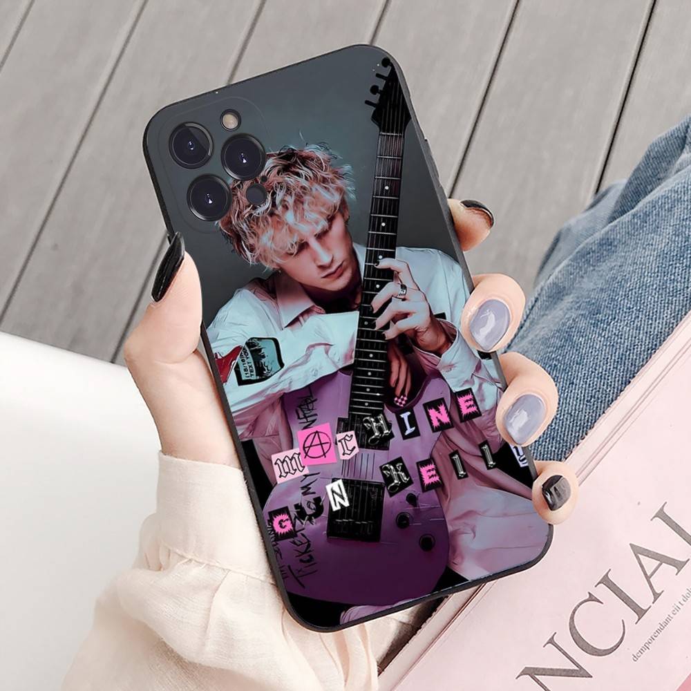 MGK M-Machine Gun Kelly Phone Case For IPhone 16 15 8 7 6 6S Plus X SE XR XS 14 11 12 13 Mini Pro Max Mobile Case