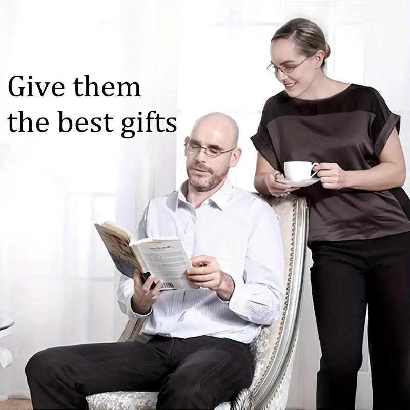 1 шт. модных складных очков для пресбиопии - компактный дизайн с более легким футляром для удобной переноски