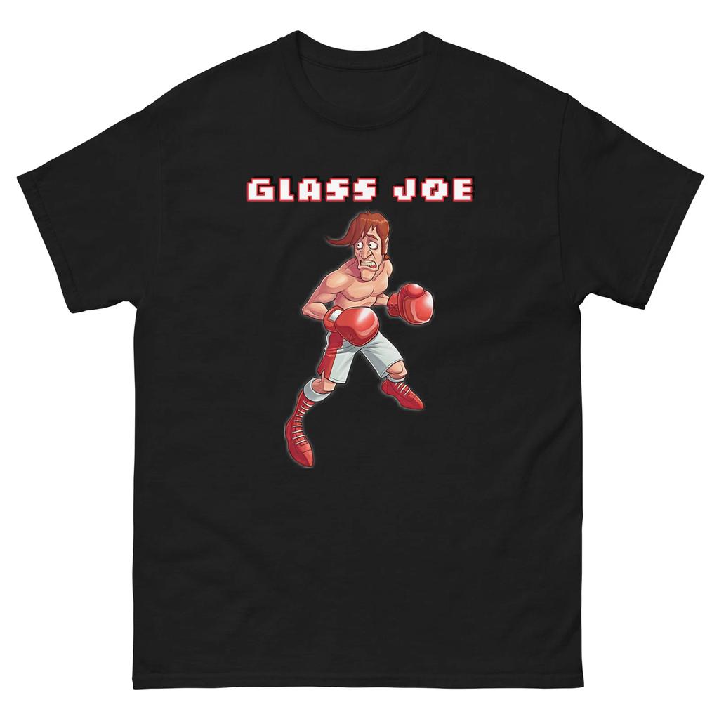 Футболка Custom Glass Joe | Ретро | Футболка с персонажем Glass Joe из Mike Tyson's Punchout
