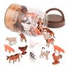 Terra Animal Figures, Farm Animal Toys, Farm World Assortment, 12 Types, 60 Figures, Ages 3+, Authentic