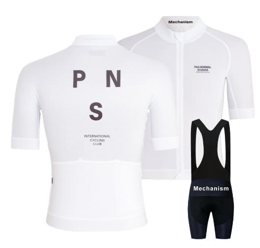 2026 Men's Short Sleeve Cycling Suit Overalls Set Breathable Summer PNS Cycling Sportswear