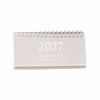 Mini 2027 Desk Calendar Coil Monthly Planner New Flip Calendar  Home Office