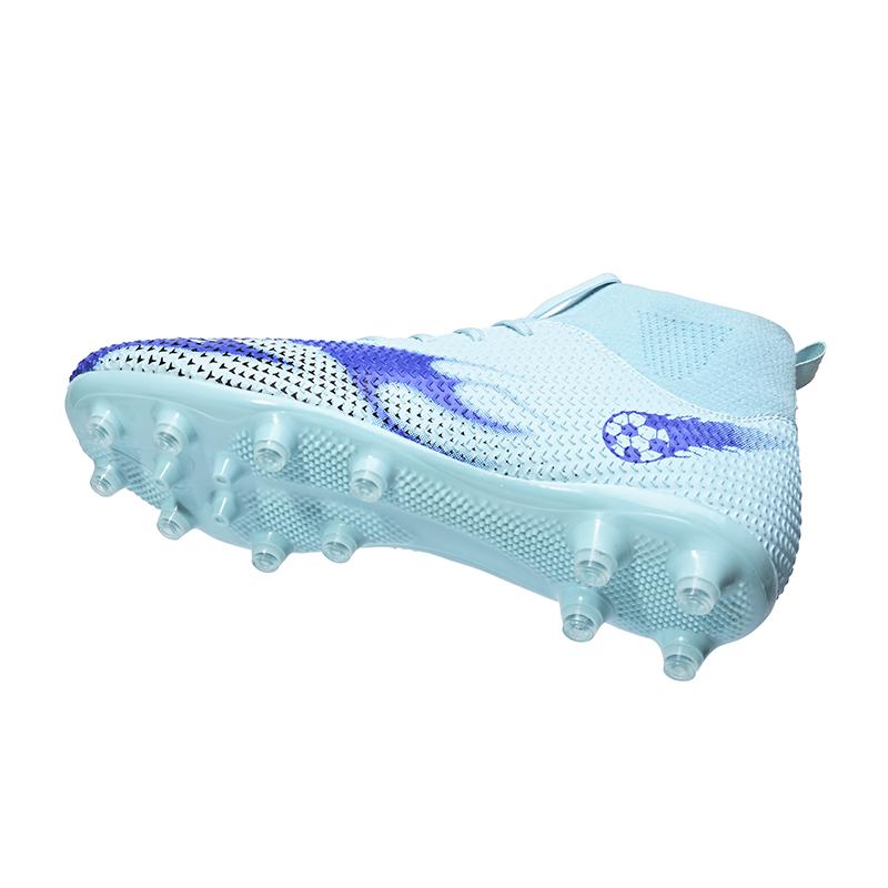 Мужские футбольные бутсы с высокими носками 33-45, молодежная спортивная обувь, футбольные тренировочные кроссовки, детские футбольные бутсы для художественного макияжа, газона