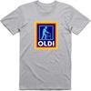 Fathers Day Gift Unisexs Funny Tshirt Oldi Parody Gift Summer Unisexs And Unisexs Loose And Breathable Tshirt Top