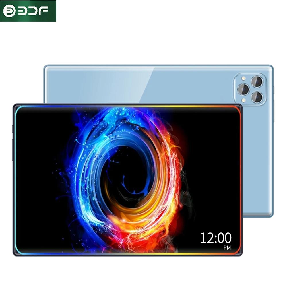 Новые 10,1-дюймовые планшеты, восьмиядерный планшетный ПК, телефон 4G LTE, двойной планшет Wi-Fi, 8 ГБ ОЗУ, 256 ГБ ПЗУ