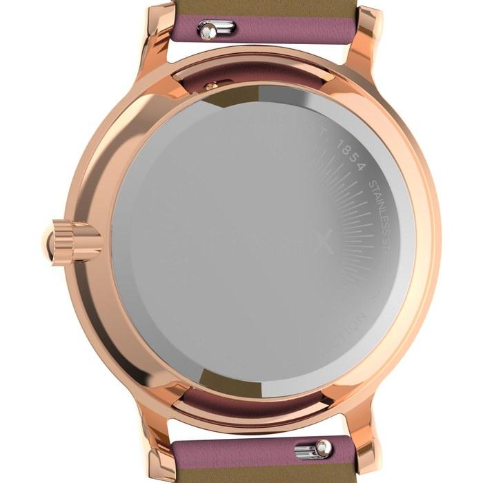 [Timex] Часы Transcend Кварцевые Водонепроницаемость 50 м Минеральное Стекло Розово-Золотой Циферблат TW2V66900 Унисекс