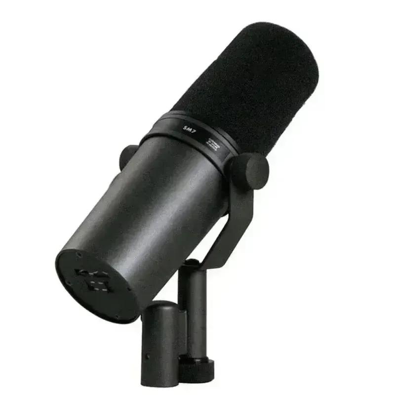 SM7B Professional Dynamic Cardioid Microphone For Live Vocals Recording Performance Studio Selectable Frequency Response Mic