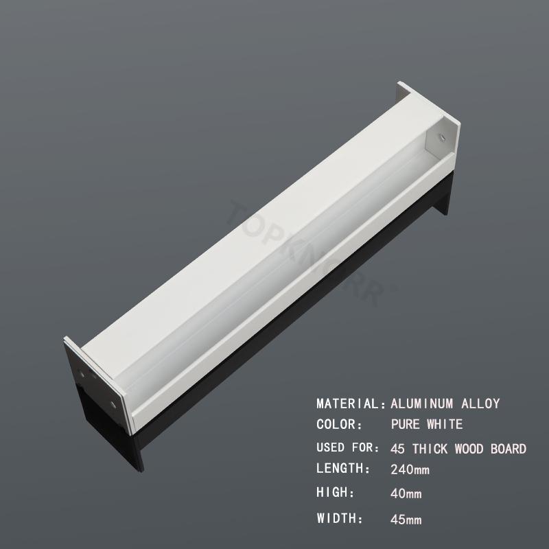 Pocket Door Side Handle Mobile Door Invisible Handle Embedded Sliding Door Concealed Handle Furniture Handles Indoor Kitchen