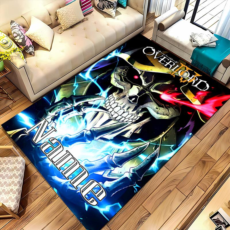 Custom personalization Overlord Area Rug - Perfect For Kitchen, Bathroom,Laundry Room Decor Large Size Available,Gift All Seasons