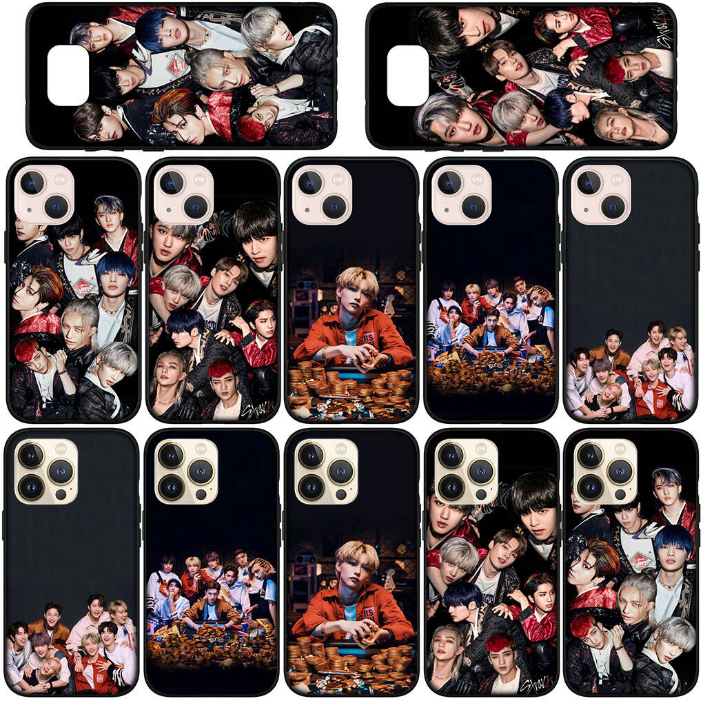 Для iPhone 17 16 15 Xiaomi Poco F7 F8 X7 X6 C85 C75 C71 M8 Redmi Note 14 13 12 11 Pro Max 14C 13C 15C A3 A4 Чехол для телефона Kpop Stray Kids SKZ K pop Обложка
