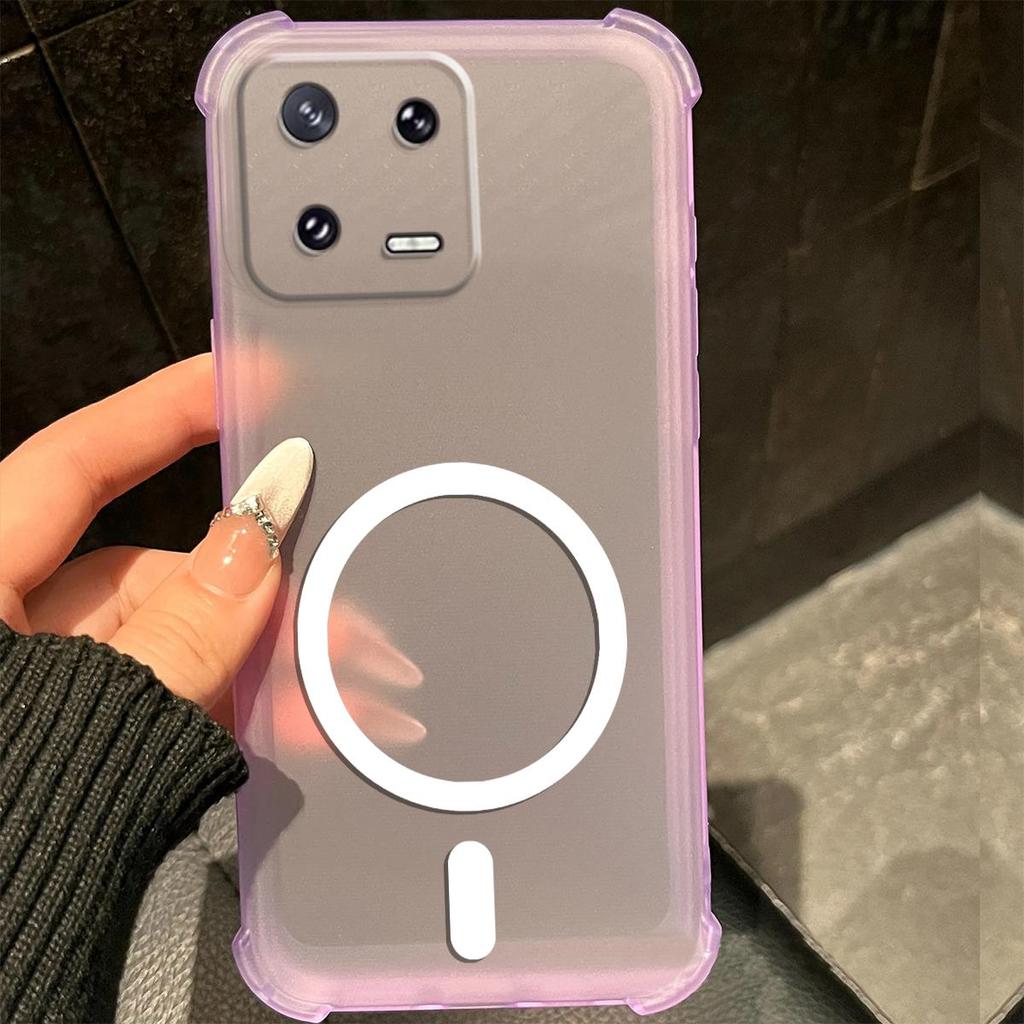 Матовый прозрачный чехол-желе с защитой от отпечатков пальцев для Xiaomi 13 Pro, противоударный чехол для телефона