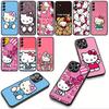 Для Samsung Galaxy A25 A37 A57 A12 A14 A31 A41 A50 A51 A70 A71 A72 A21S A04 M15 Note 20 9 8 10 Чехол Hello Kitty Аниме Милый