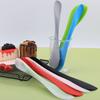 Экологичная двойная силиконовая лопатка для выпечки и готовки, антипригарная, термостойкая, кухонный инструмент