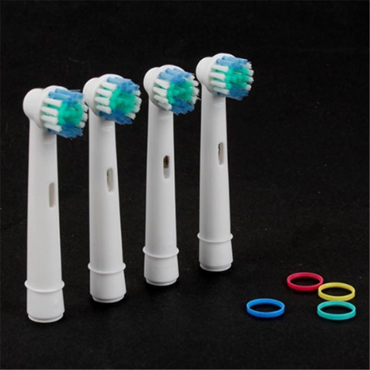 Здоровье Мужчины Красота Портативные 4 шт./компл. Модные электрические зубные щетки Сменные головки Женская зубная щетка Домашние ювелирные изделия Аксессуары