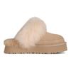 UGG Женские закрытые тапочки из ЭВА Песочный Замок Коричневые 1173930-SNDCS