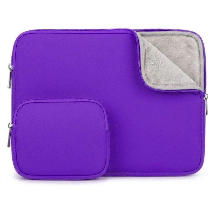 Housse Ordinateur Portable 15" - Compatible avec MacBook Air Acer Lenovo Dell Asus - Violet