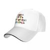 School of The Art Institute of Chicago SAIC Logo Funky Collage Cap Baseball Cap Anime Woman Hats Unisex's