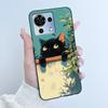 Милый Мультяшный Чехол Для ZTE Blade V50 Vita 4G Печатный Корпус Защитная Крышка Мягкий Силикон Черный Корпус
