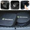 AAABR1 Car Charging Cable Rechargeable Gun Storage Bag For Skoda Octavia A5 A7 RS Fabia Superb Rapid Karoq