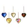 Crystal Hanging Heart-shaped Suncatchers Prism Craft Pendant, Hanging Sun Catchers Chain Ornament Window Garden Decor