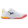Mizuno Wave Exceed Tour 6 AC Удобные Амортизирующие Нескользящие Прочные Теннисные Кроссовки Женские кроссовки Белый Желтый Оранжевый 61GA247174