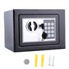 6.4L Electronic Home Security Digital Safe Lock Cash Box for Office Or Home Black (6.4L)