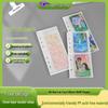 Ultra-Narrow A6 Card Album Inner Page: 1-2 Pocket Vertical PP Insert, 3-Inch Small Card Double-Layer Storage