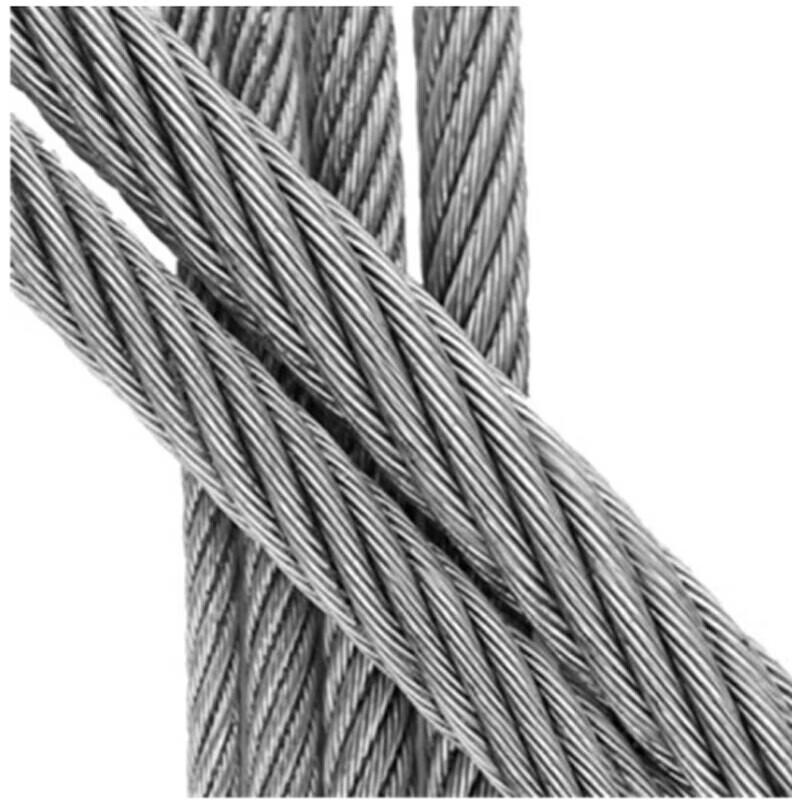 Langshan Galvanized PVC Coated Steel Wire Rope