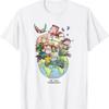 The Wild Thornberrys Earth Day Distressed Group Shot T Shirt