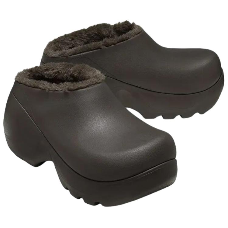 Crocs Мужские кроссовки Hydra Clog Lined Espresso Коричневые 211454-206