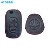 Кожаный чехол-сумка для ключа автомобиля для Lada Granta Priora Kalina X-ray Vesta для Renault чехлы-протекторы для брелоков с дистанционным управлением автоаксессуары